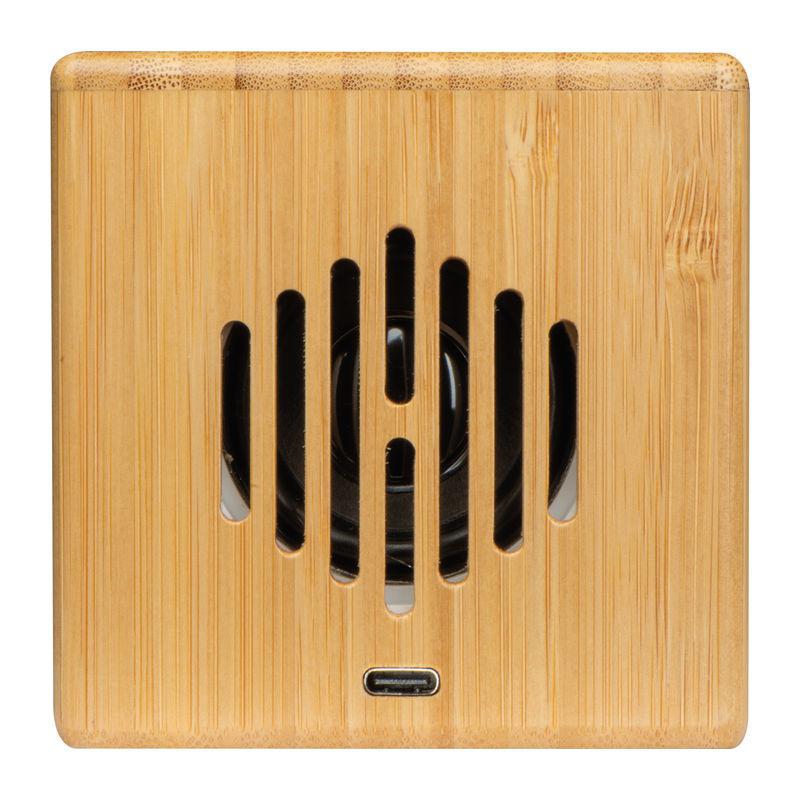 Boxă Bluetooth din bambus Beige