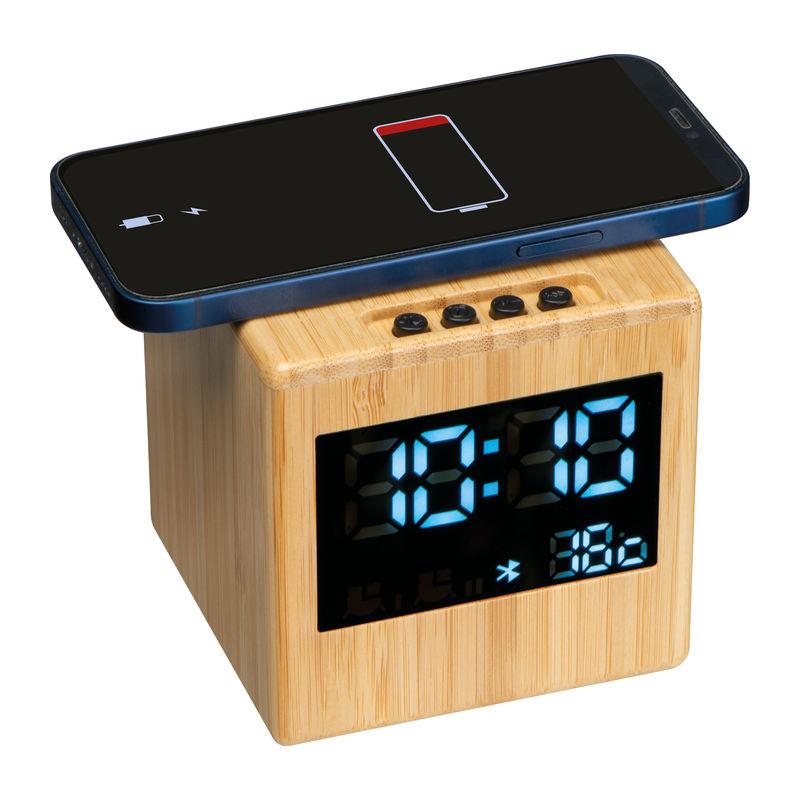 Boxă Bluetooth din bambus Beige