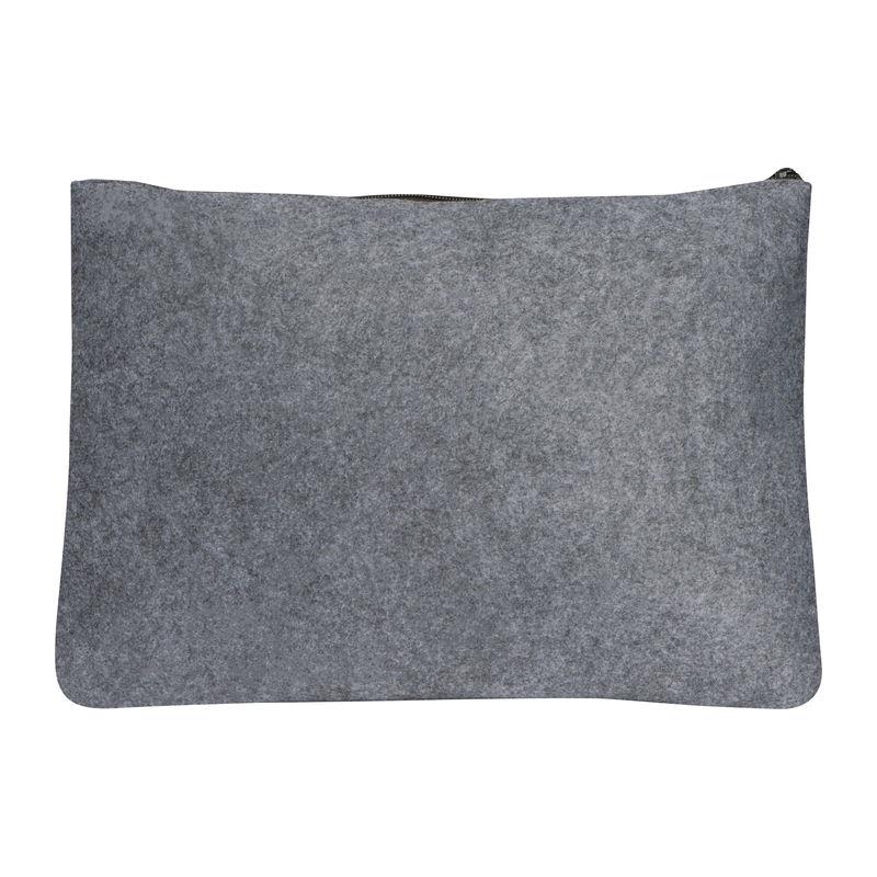 Geantă pentru conferință din material RPET Gri-Argintiu