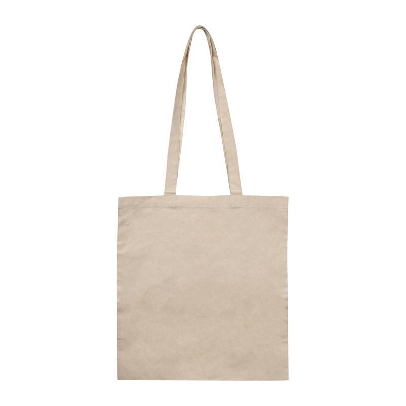 Sacoșă cu mâner lung, 180g/m3 Beige