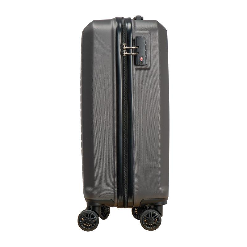 Set de valize, 3 piese Gri-Argintiu