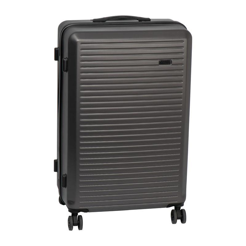 Set de valize, 3 piese Gri-Argintiu