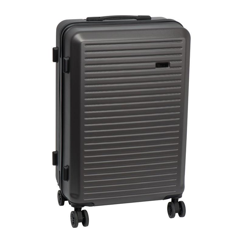 Set de valize, 3 piese Gri-Argintiu