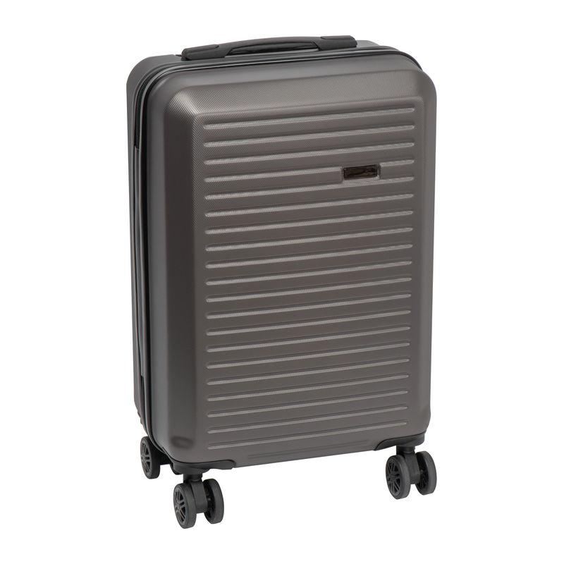 Set de valize, 3 piese Gri-Argintiu