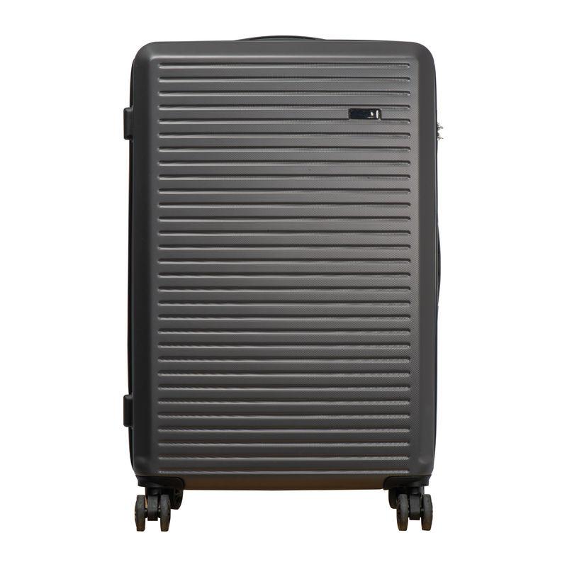 Set de valize, 3 piese Gri-Argintiu