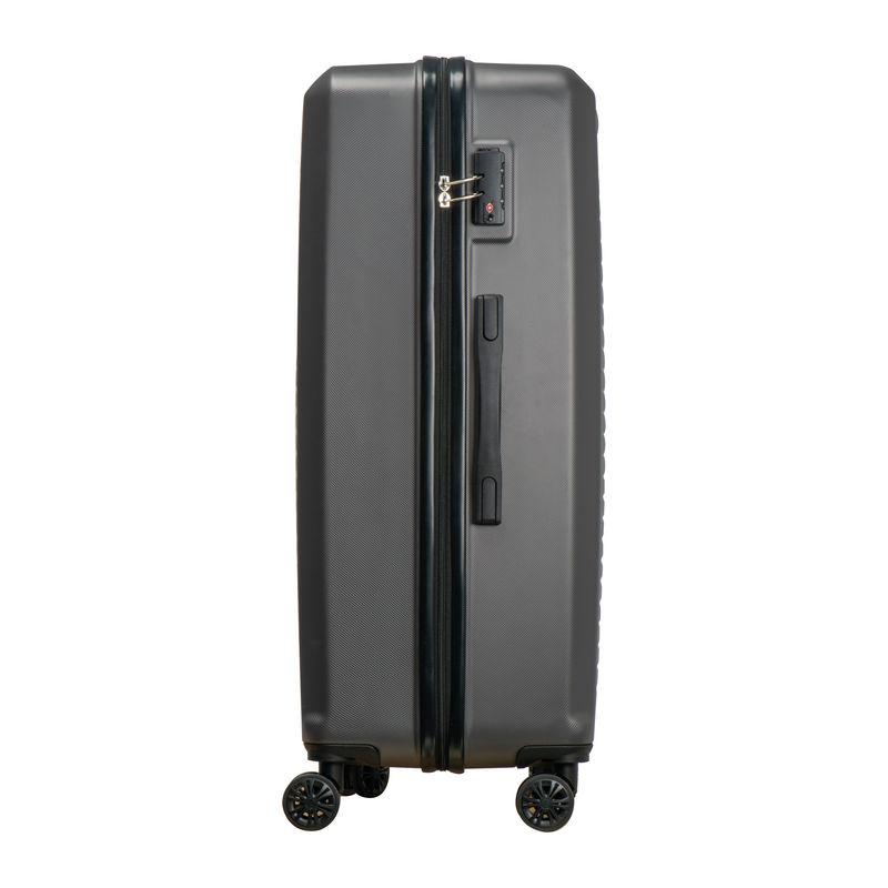 Set de valize, 3 piese Gri-Argintiu