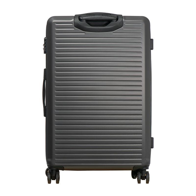 Set de valize, 3 piese Gri-Argintiu