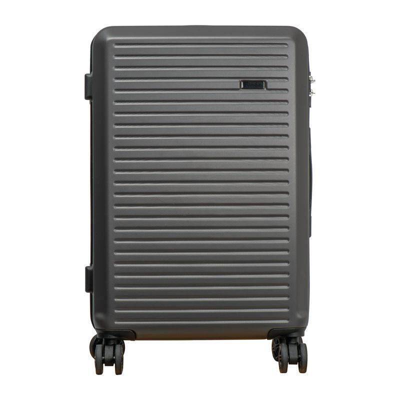 Set de valize, 3 piese Gri-Argintiu