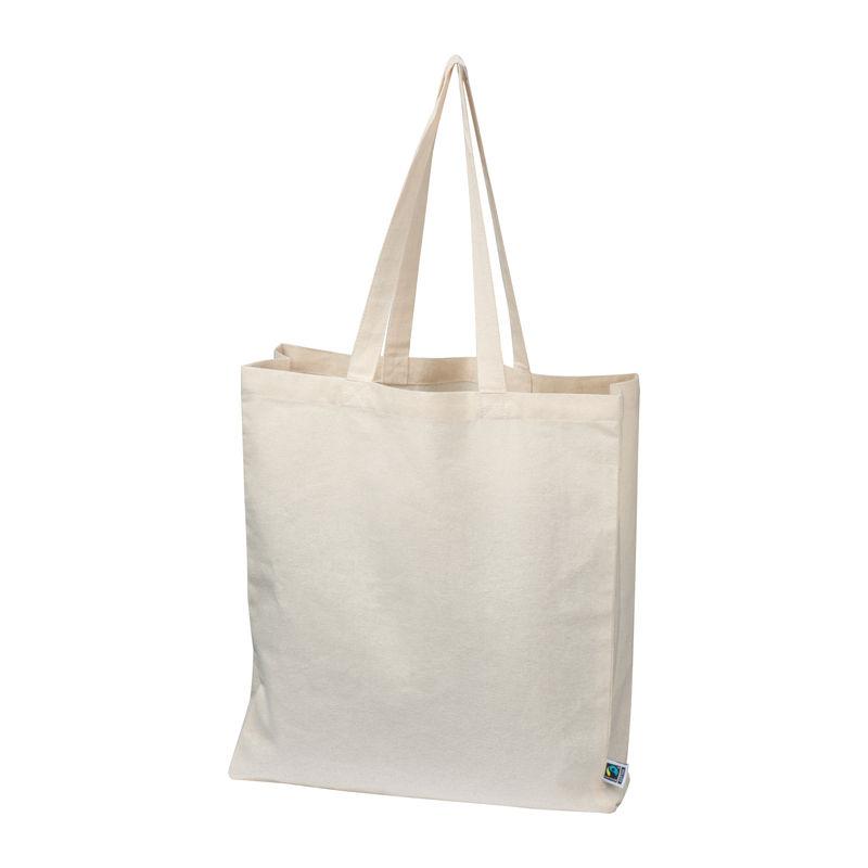 Sacoșă de bumbac Fairtrade Beige