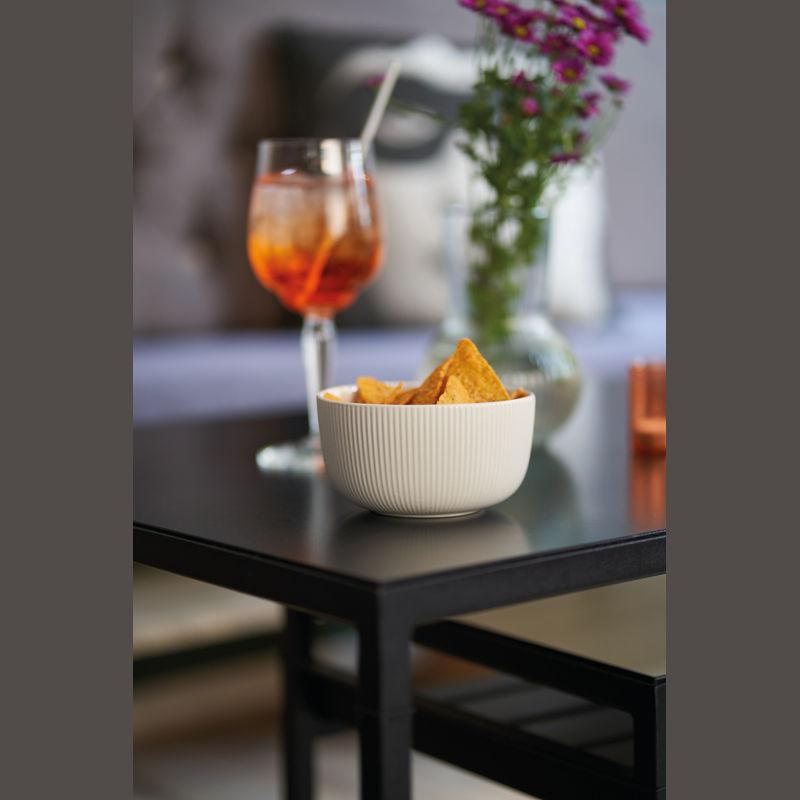 Bol ceramic pentru muesli/snack-uri Alb