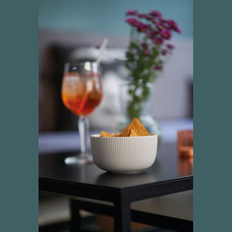 Bol ceramic pentru muesli/snack-uri Alb