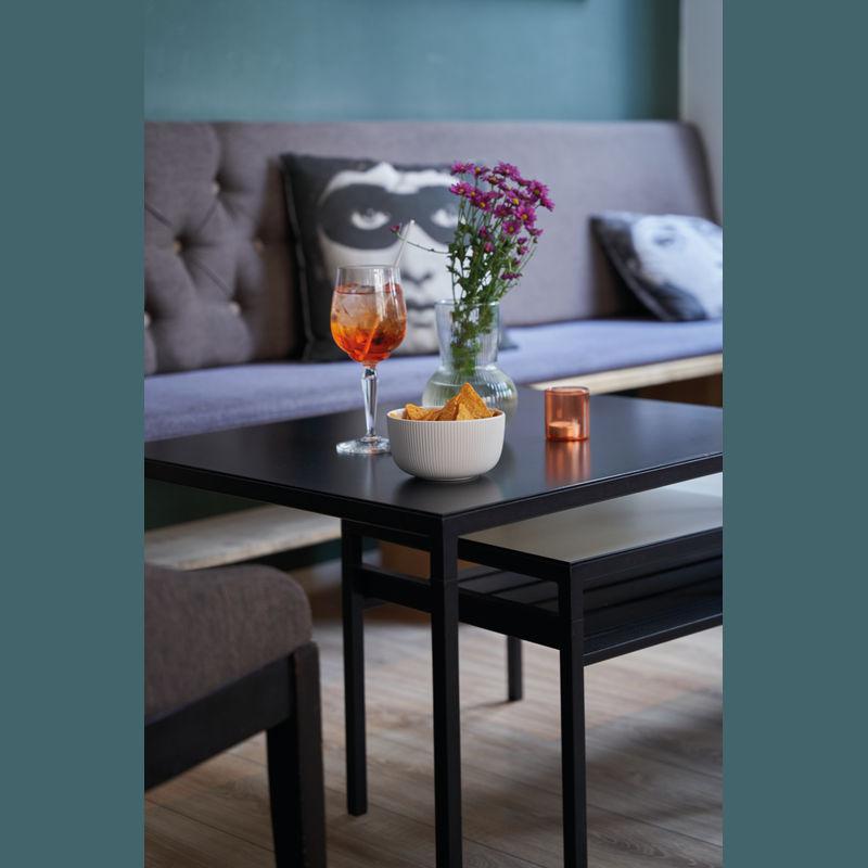 Bol ceramic pentru muesli/snack-uri Alb