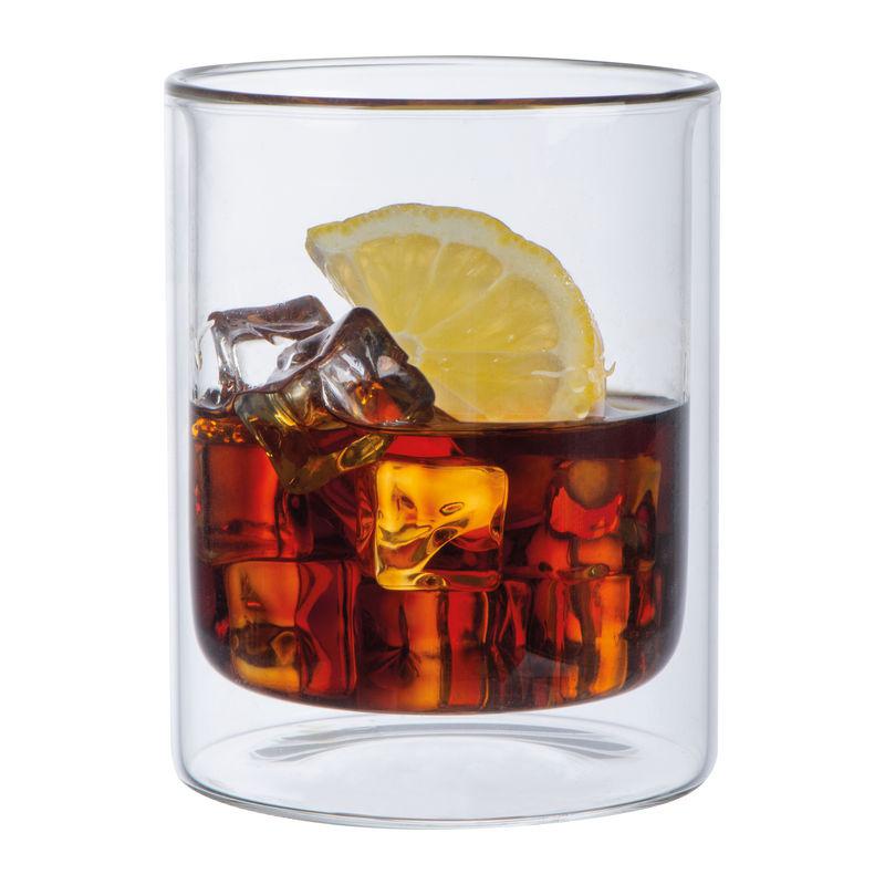 Pahar din sticlă cu perete dublu, 330 ml Mixt