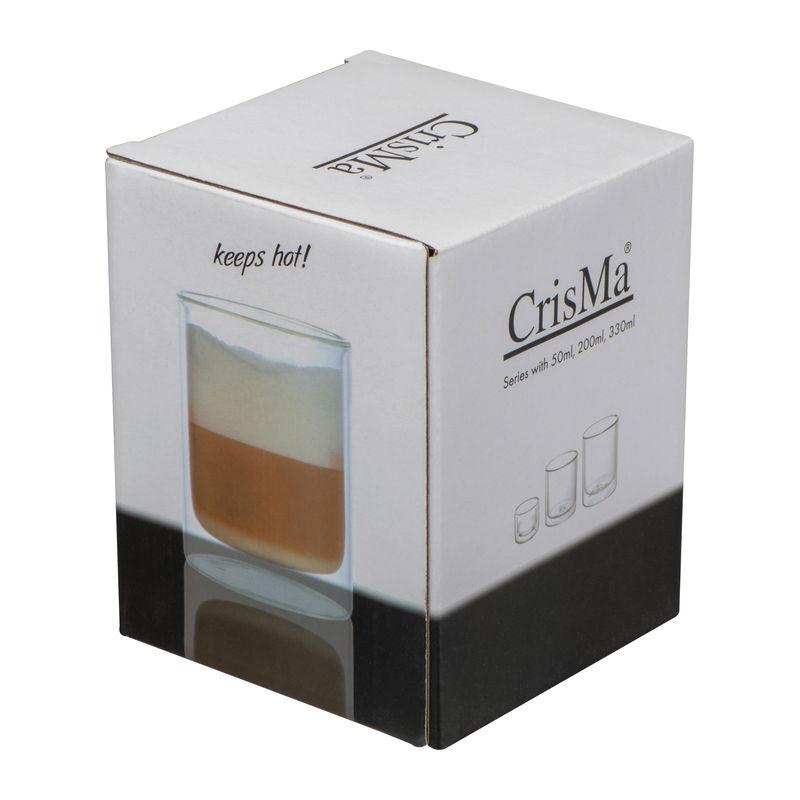 Pahar din sticlă cu perete dublu, 330 ml Mixt