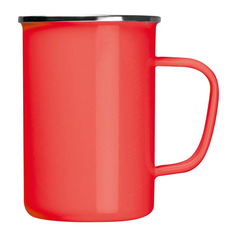 Cană emailată 550 ml Roșu