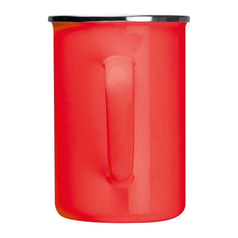 Cană emailată 550 ml Roșu