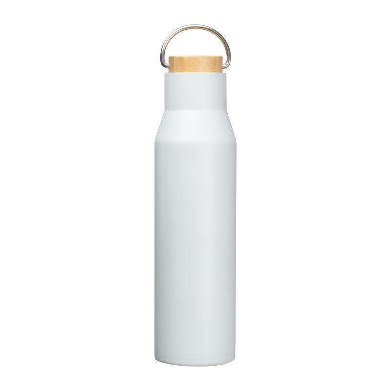 Sticlă termos din oțel inoxidabil reciclat, 550 ml Alb