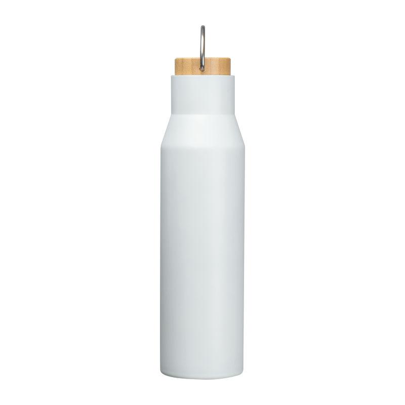 Sticlă termos din oțel inoxidabil reciclat, 550 ml Alb