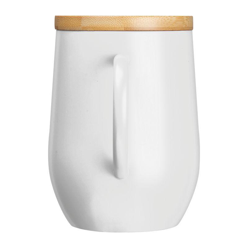 Cană din oțel inoxidabil 300 ml Alb