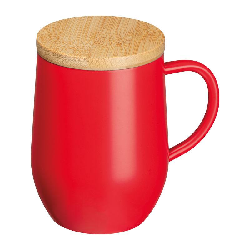 Cană din oțel inoxidabil 300 ml Roșu