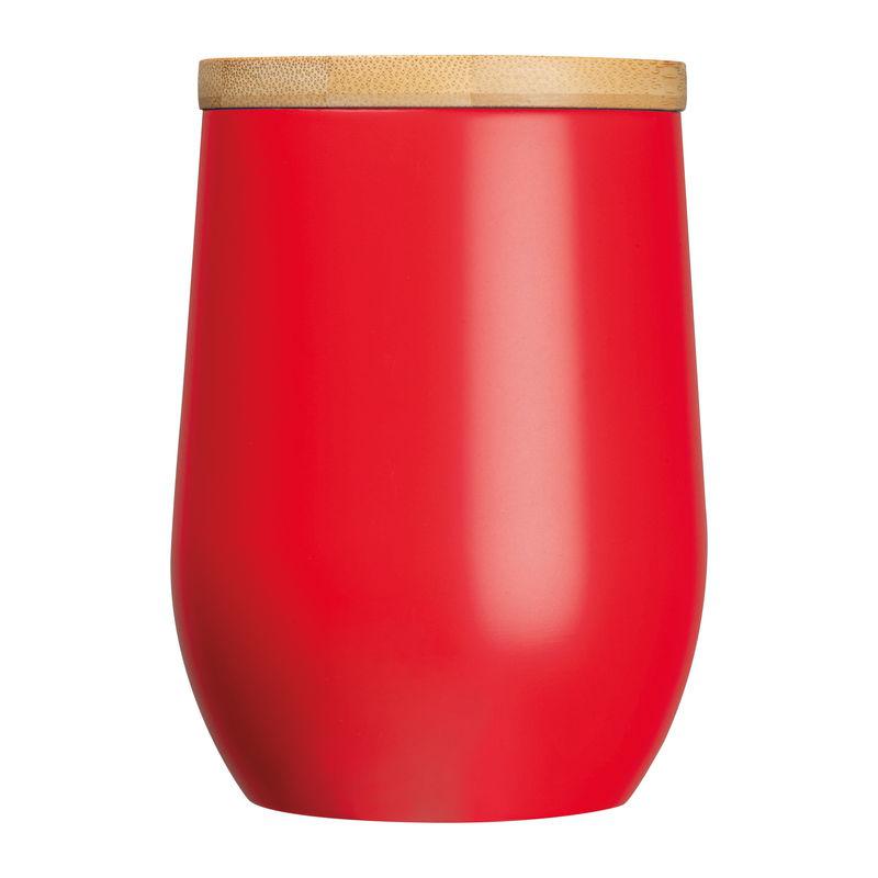 Cană din oțel inoxidabil 300 ml Roșu