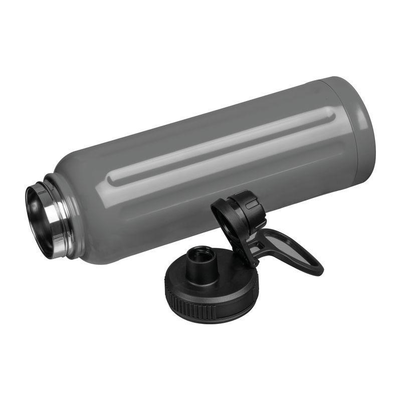 Sticlă metalică de băut, 1200 ml Gri