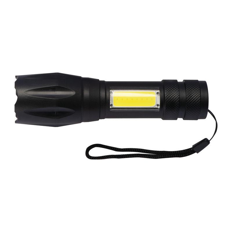 Lanternă reîncărcabilă Negru