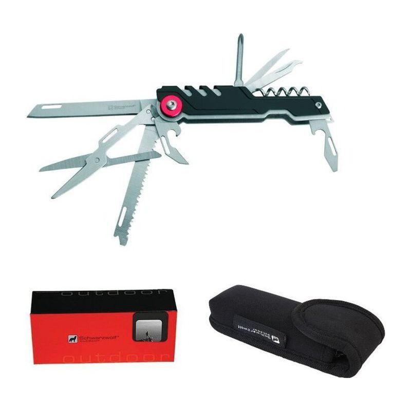 Cuțit multifuncțional Pelat Negru