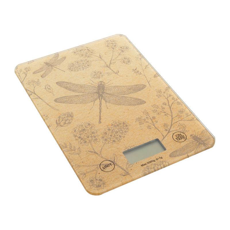 Cântar de bucătărie din sticlă Yokote Maro