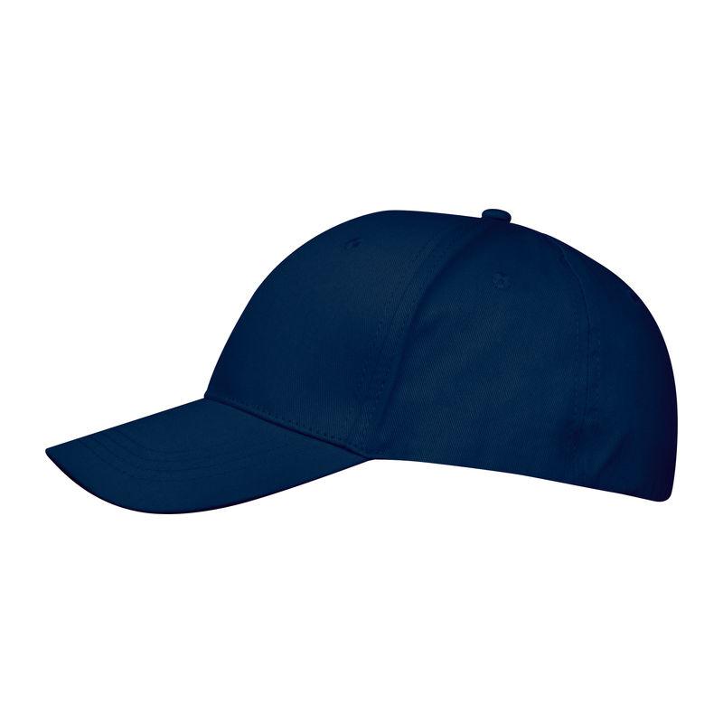 Şapcă baseball CrisMa din bumbac reciclat Albastru închis