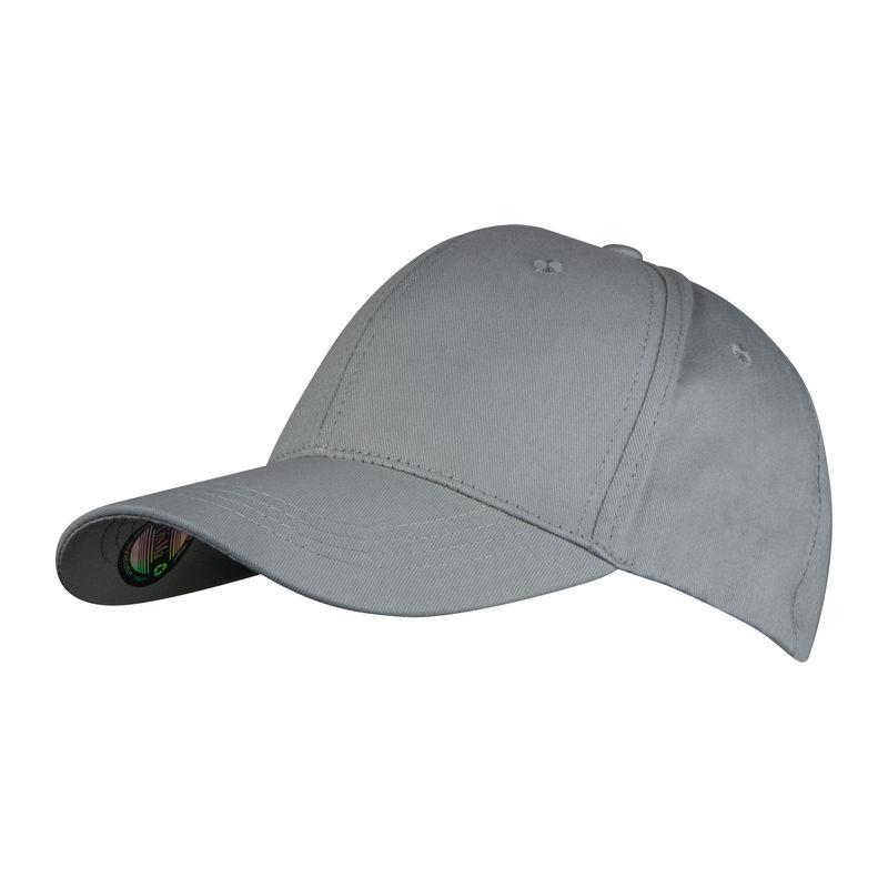 Şapcă baseball CrisMa din bumbac reciclat Gri