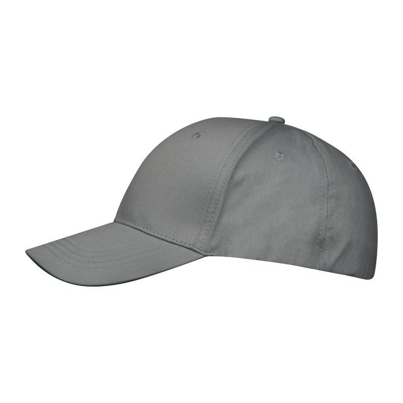 Şapcă baseball CrisMa din bumbac reciclat Gri