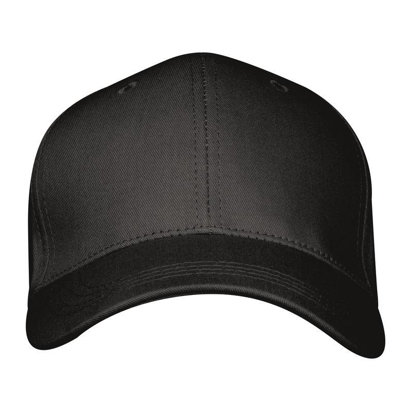 Şapcă baseball CrisMa din bumbac reciclat Negru