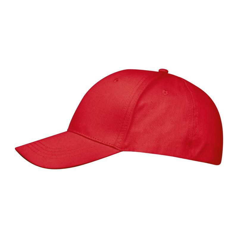 Şapcă baseball CrisMa din bumbac reciclat Roșu