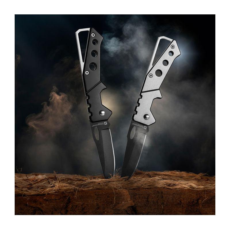 Cuțit de buzunar Gediz Gri-Argintiu