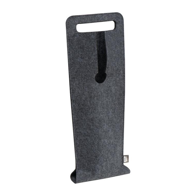 Geantă din pâslă pentru sticle Gri-Argintiu