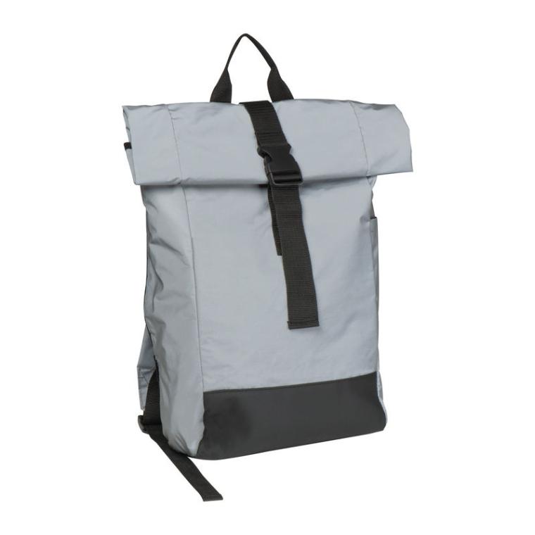 Rucsac curier reflectorizant Gri