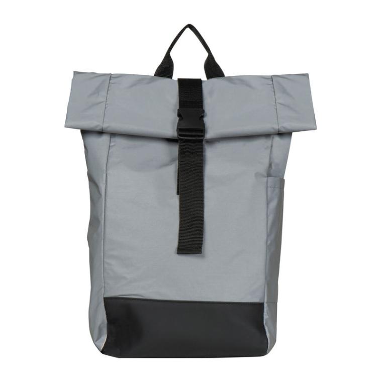 Rucsac curier reflectorizant Gri