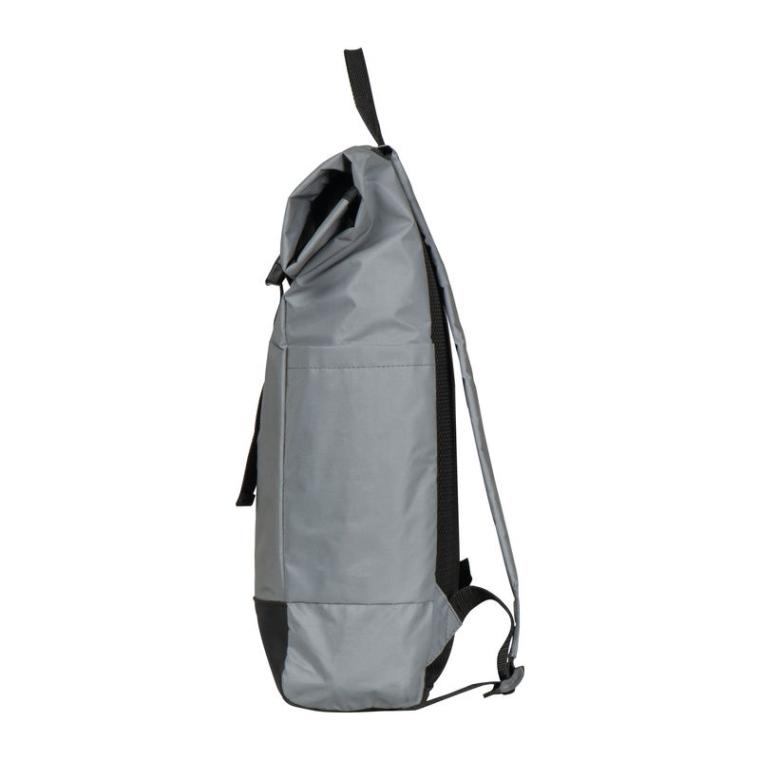 Rucsac curier reflectorizant Gri