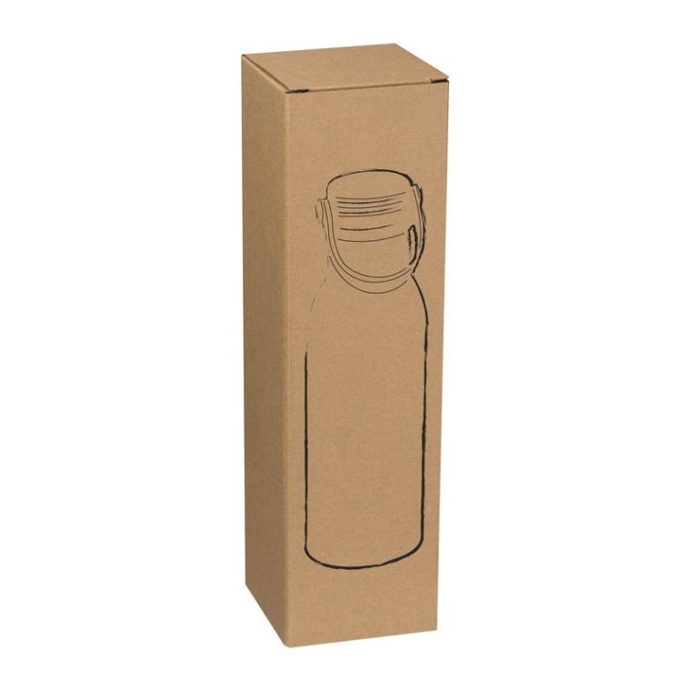 Sticlă din aluminiu reciclat 750 ml Gri-Argintiu