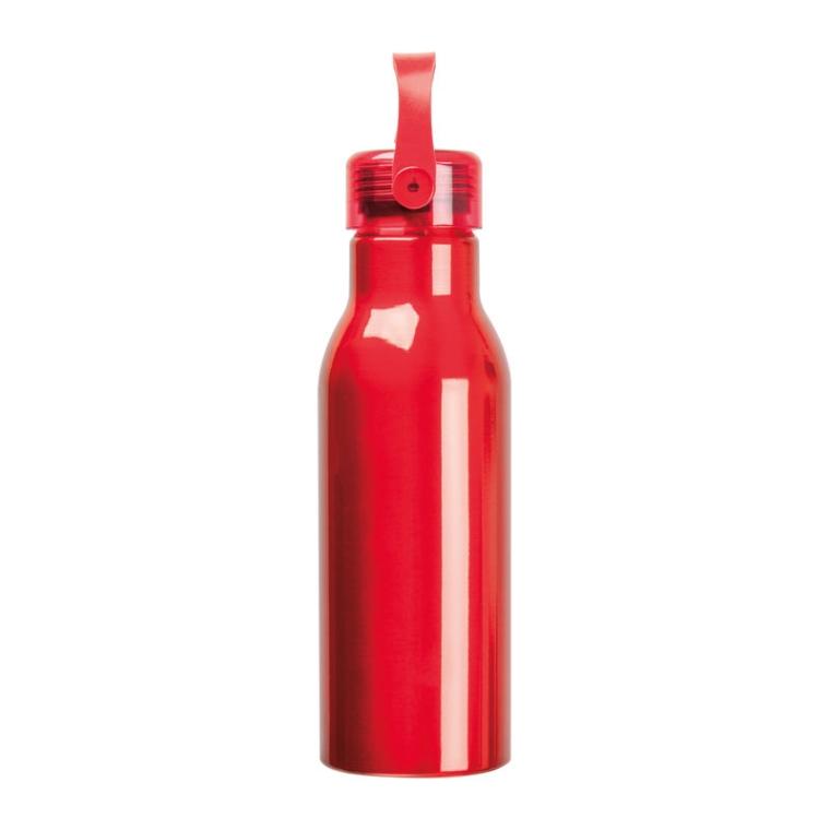 Sticlă din aluminiu reciclat 750 ml Roșu