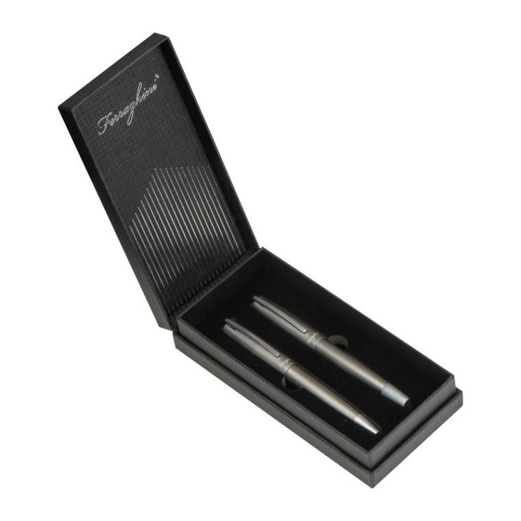 Set de scris Ferraghini mat Gri