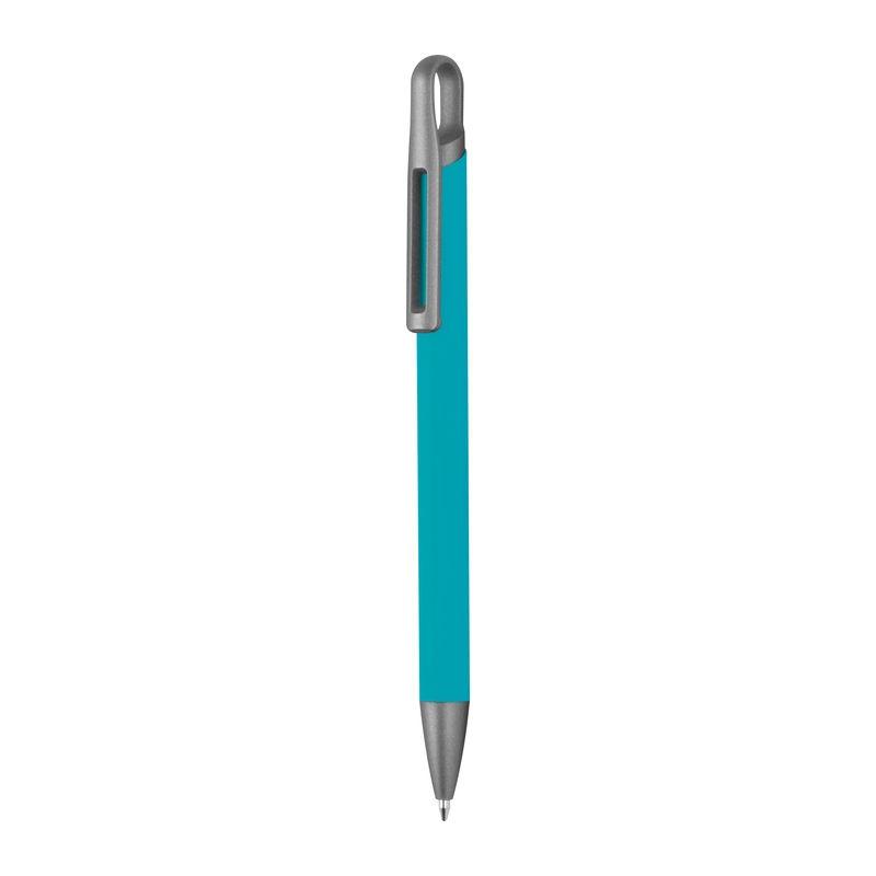 Pix cu suprafață cauciucată și mină semigel Turquoise