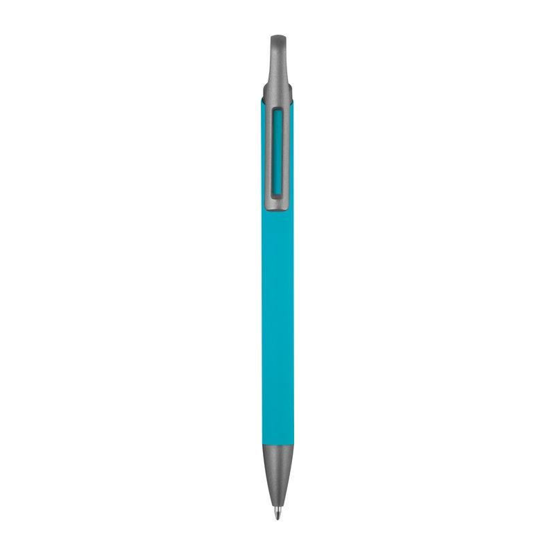Pix cu suprafață cauciucată și mină semigel Turquoise