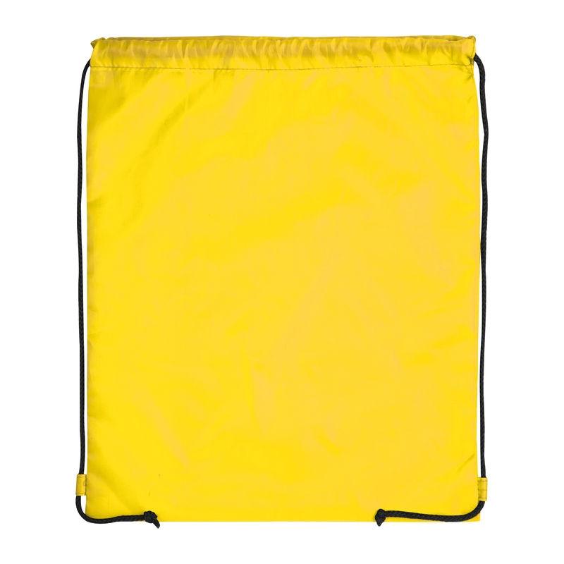 Sac sport din poliester reciclat Galben