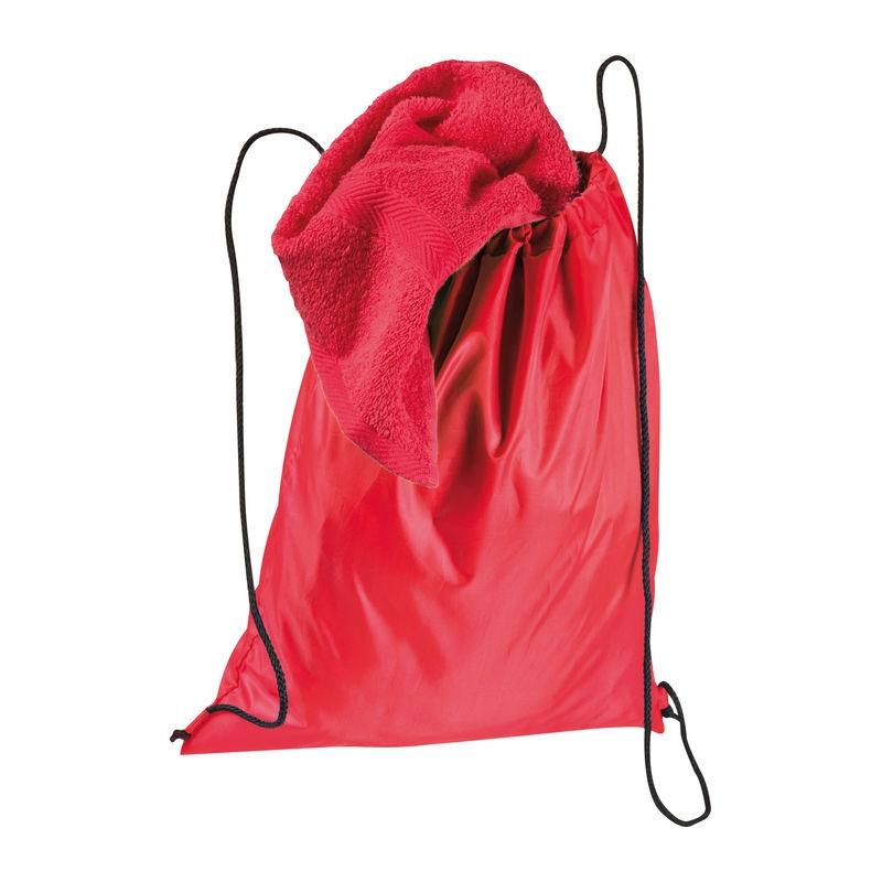 Sac sport din poliester reciclat Roșu
