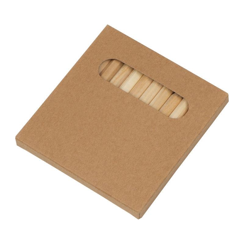 Set de creioane colorate, 12 piese Negru