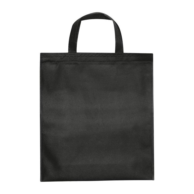 Sacoșă de cumpărături din non-woven reciclat Negru