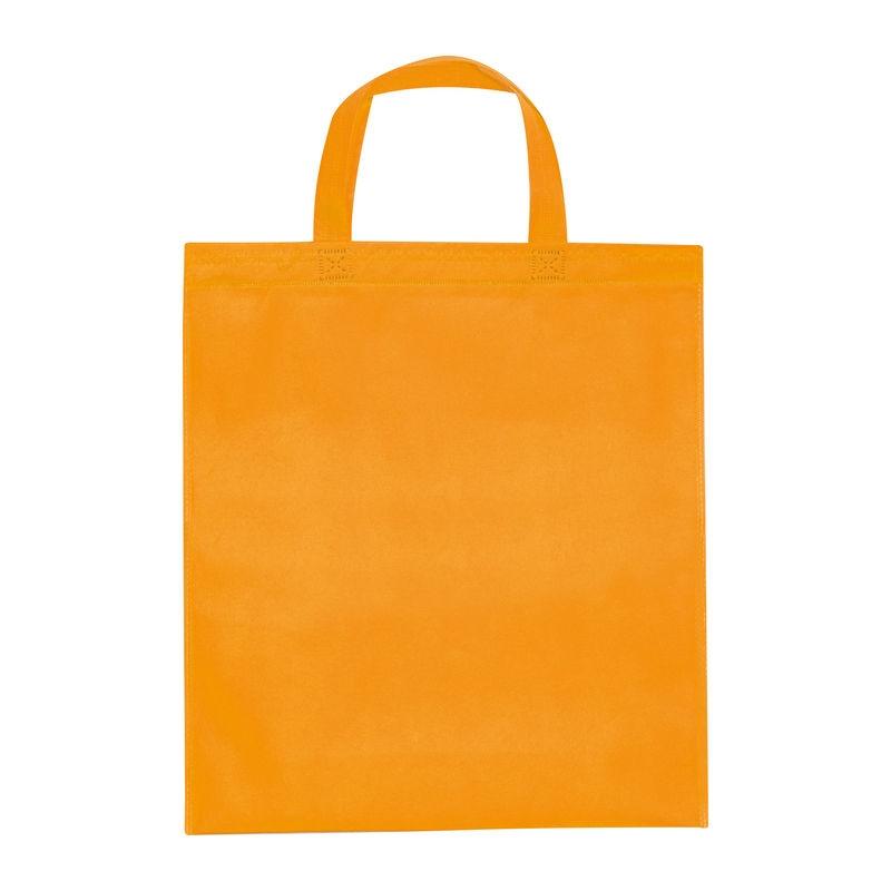 Sacoșă de cumpărături din non-woven reciclat Portocaliu