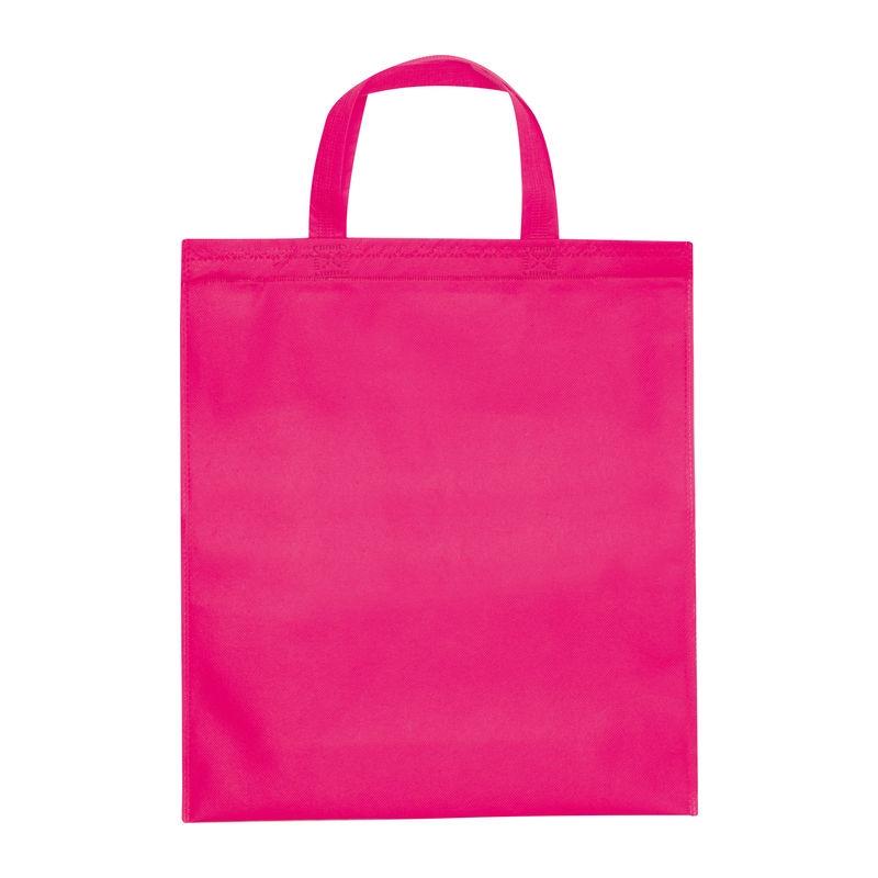 Sacoșă de cumpărături din non-woven reciclat Roz